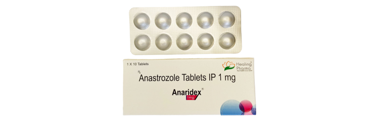 Healing Pharma Anaridex Anastrozole 1 мг 10 таб